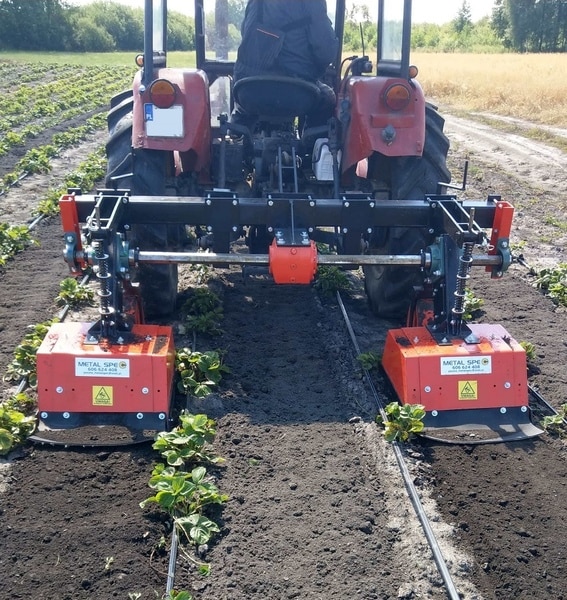 Glebogryzarka Międzyrzędowa Dwusekcyjna