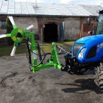 Wygarniacz sadowniczy jednostronny